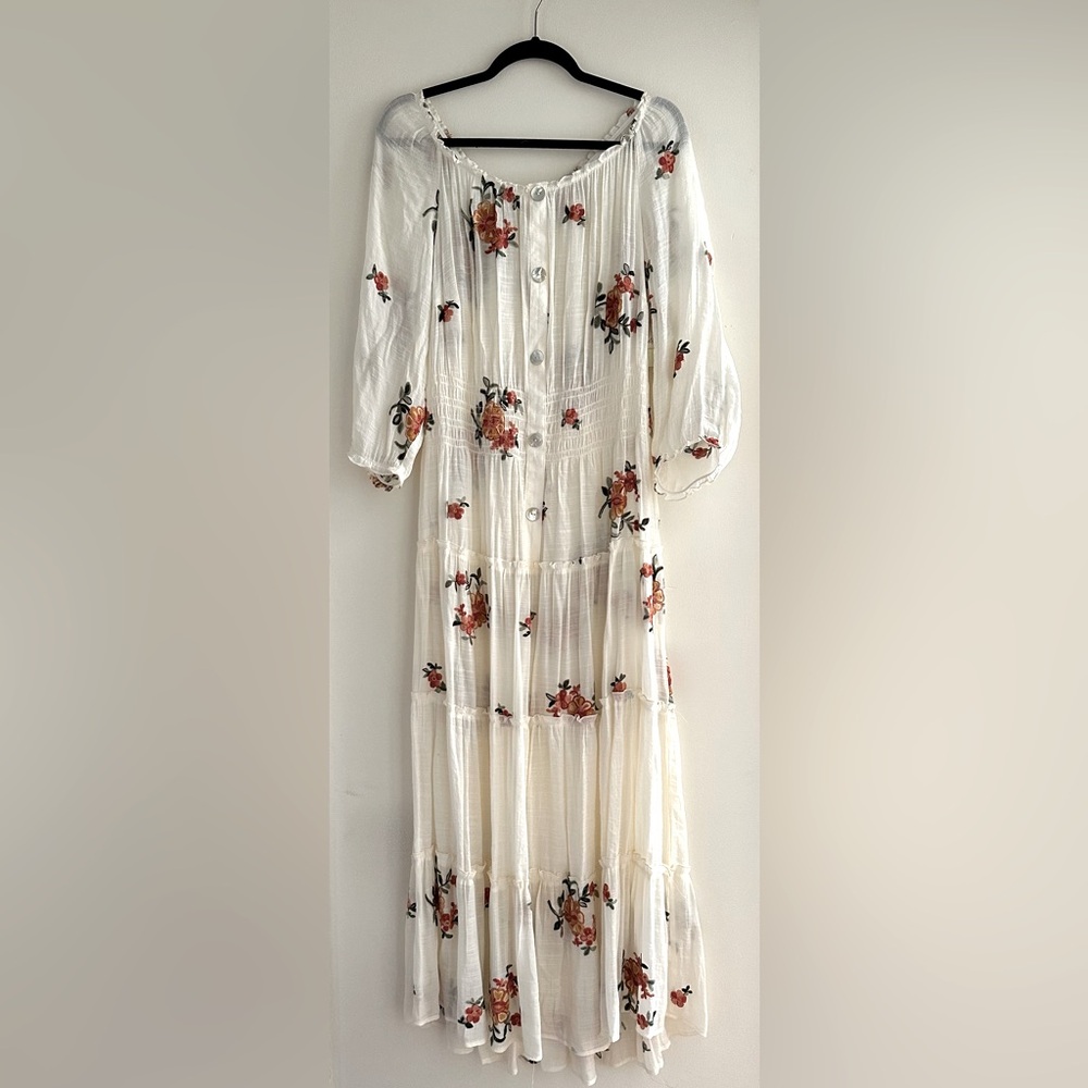Cottage Core Fig & Flower Dress!